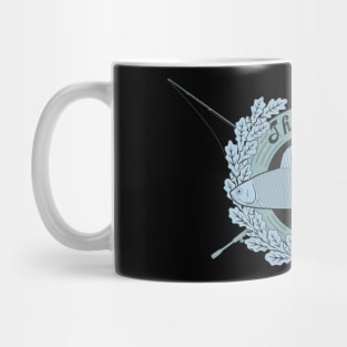 Grayling (Thymallus) wreath and spinning Mug